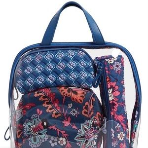 NWOT Vera Bradley Iconic 4-Piece Cosmetic Set
